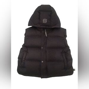 Aritzia Black Puffer Vest